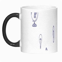 Formulas Laboratories Formulas Mathematics Chemistry Blue Morph Mugs by Mariart