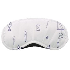 Formulas Laboratories Formulas Mathematics Chemistry Blue Sleeping Masks by Mariart