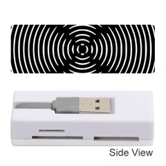 Gold Wave Seamless Pattern Black Hole Memory Card Reader (stick) 