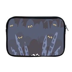 Ghost Halloween Eye Night Sinister Apple Macbook Pro 17  Zipper Case by Mariart