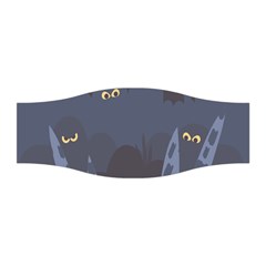 Ghost Halloween Eye Night Sinister Stretchable Headband by Mariart