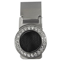 Gray Plaid Black Money Clips (cz)  by Mariart