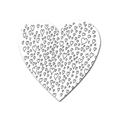 Heart Doddle Heart Magnet