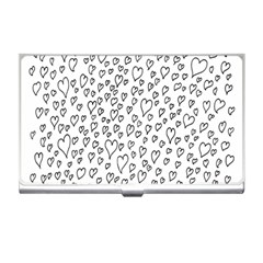 Heart Doddle Business Card Holders by Mariart