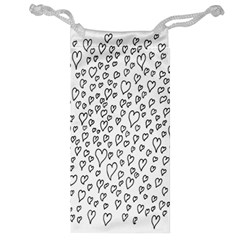 Heart Doddle Jewelry Bag