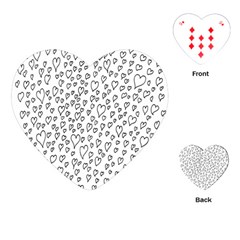 Heart Doddle Playing Cards (heart)  by Mariart