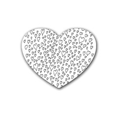 Heart Doddle Heart Coaster (4 Pack) 