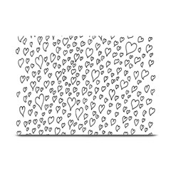 Heart Doddle Plate Mats by Mariart