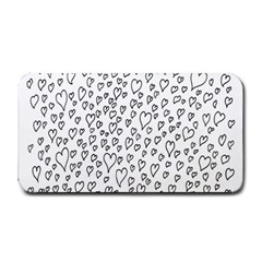 Heart Doddle Medium Bar Mats by Mariart