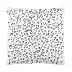 Heart Doddle Standard Cushion Case (one Side)