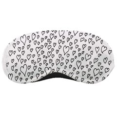 Heart Doddle Sleeping Masks by Mariart