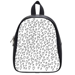 Heart Doddle School Bag (small) by Mariart