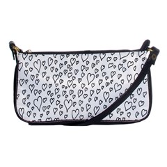 Heart Doddle Shoulder Clutch Bags