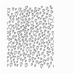 Heart Doddle Large Garden Flag (Two Sides) Front