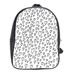 Heart Doddle School Bag (xl)