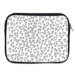 Heart Doddle Apple Ipad 2/3/4 Zipper Cases by Mariart