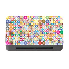 Circle Rainbow Polka Dots Memory Card Reader With Cf