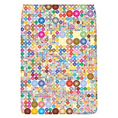 Circle Rainbow Polka Dots Flap Covers (l) 