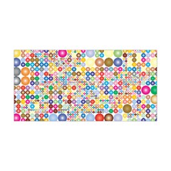 Circle Rainbow Polka Dots Yoga Headband by Mariart