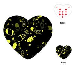 Ice Cream Cool Yellow Playing Cards (heart) 