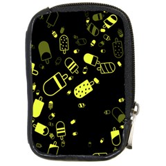 Ice Cream Cool Yellow Compact Camera Cases by Mariart