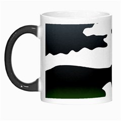 Landscape Silhouette Clipart Kid Abstract Family Natural Green White Morph Mugs by Mariart