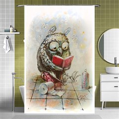  Shower Curtain 48  X 72  (small) by Koolcat