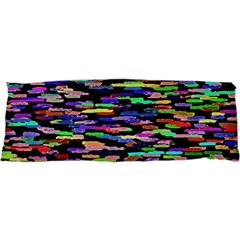 Colorful paint strokes on a black background                          Samsung Galaxy Nexus S i9020 Hardshell Case