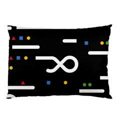 Line Circle Triangle Polka Sign Pillow Case