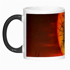 Helloween Midnight Graveyard Silhouette Morph Mugs