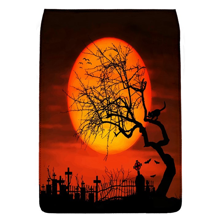 Helloween Midnight Graveyard Silhouette Flap Covers (S) 