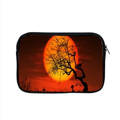 Helloween Midnight Graveyard Silhouette Apple Macbook Pro 15  Zipper Case by Mariart