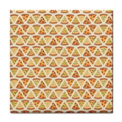 Food Pizza Bread Pasta Triangle Tile Coasters by Mariart