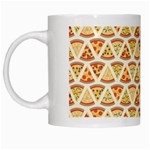 Food Pizza Bread Pasta Triangle White Mugs Left