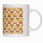 Food Pizza Bread Pasta Triangle White Mugs Right