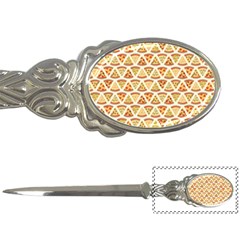 Food Pizza Bread Pasta Triangle Letter Openers by Mariart