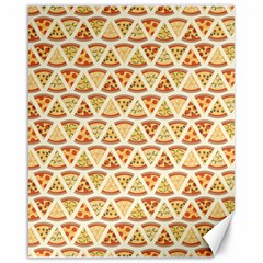 Food Pizza Bread Pasta Triangle Canvas 16  X 20   by Mariart