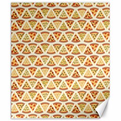 Food Pizza Bread Pasta Triangle Canvas 20  X 24   by Mariart