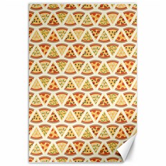 Food Pizza Bread Pasta Triangle Canvas 20  X 30   by Mariart