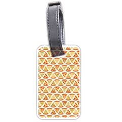 Food Pizza Bread Pasta Triangle Luggage Tags (one Side) 