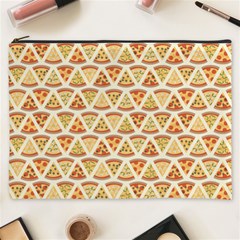 Food Pizza Bread Pasta Triangle Cosmetic Bag (xxxl)  by Mariart