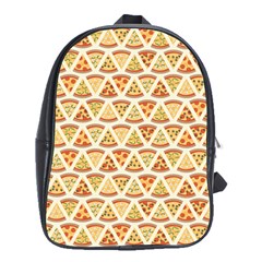 Food Pizza Bread Pasta Triangle School Bag (xl)