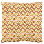 Food Pizza Bread Pasta Triangle Standard Flano Cushion Case (One Side) Front