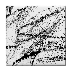 Ink Splatter Texture Tile Coasters by Mariart