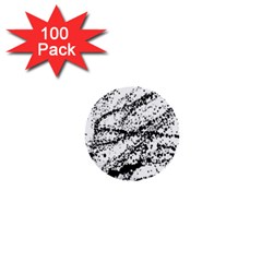 Ink Splatter Texture 1  Mini Buttons (100 Pack) 