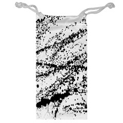 Ink Splatter Texture Jewelry Bag