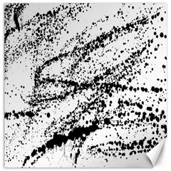 Ink Splatter Texture Canvas 12  X 12  