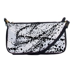 Ink Splatter Texture Shoulder Clutch Bags