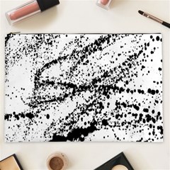 Ink Splatter Texture Cosmetic Bag (xxl) 