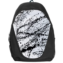 Ink Splatter Texture Backpack Bag